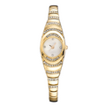 Orologio-bracciale con strass da donna