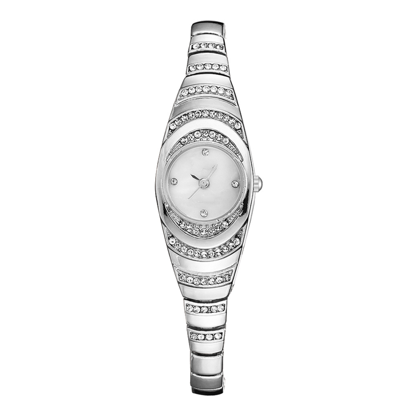 Rellotge polsera amb strass per a dona