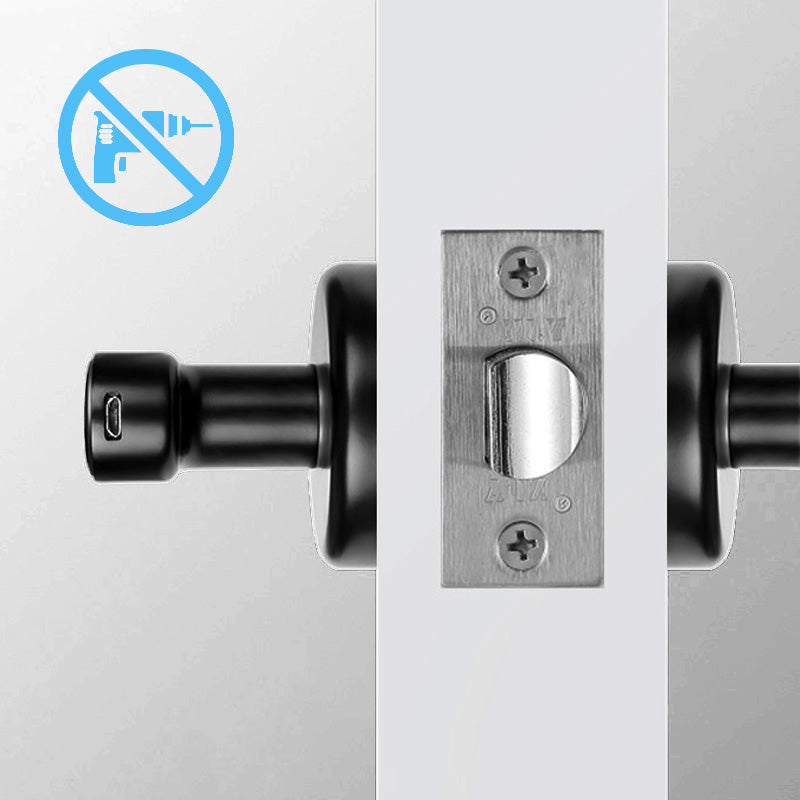 Tirador de porta intel·ligent amb lector d'empremtes dactilars