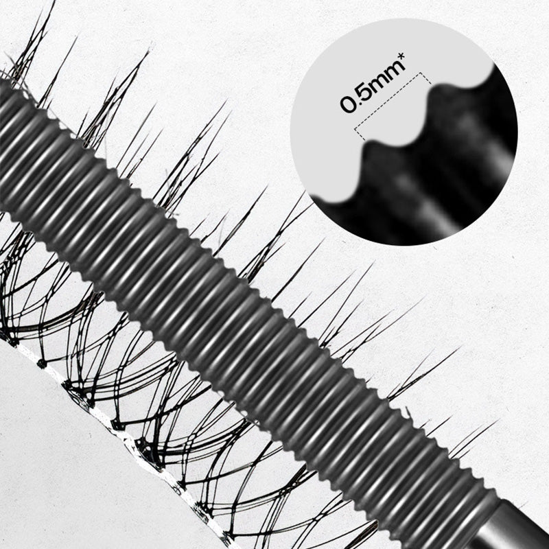 Rímel encurvador 3D amb raspall de metall, waterproof de llarga durada