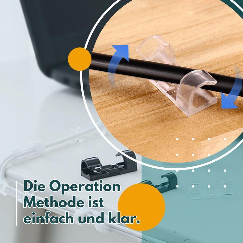 Organizador de cables autoadhesivo