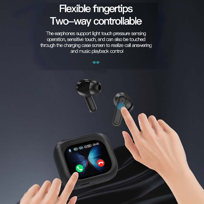 Auriculars Bluetooth amb controls tàctils i so clar