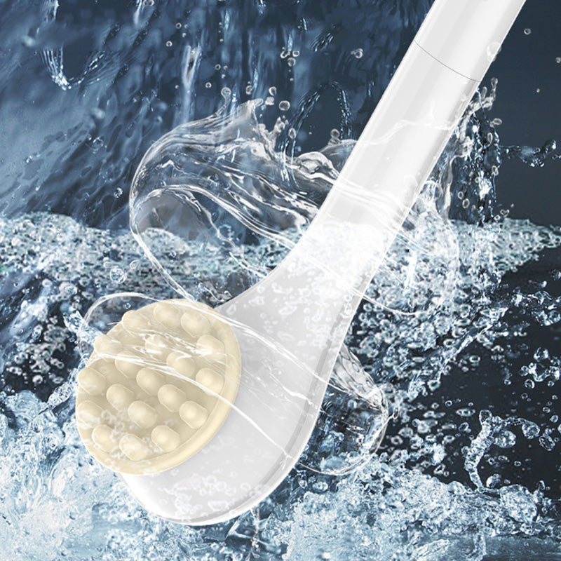 🛁 Elektrisk kroppsbørste med langt håndtak IPX7