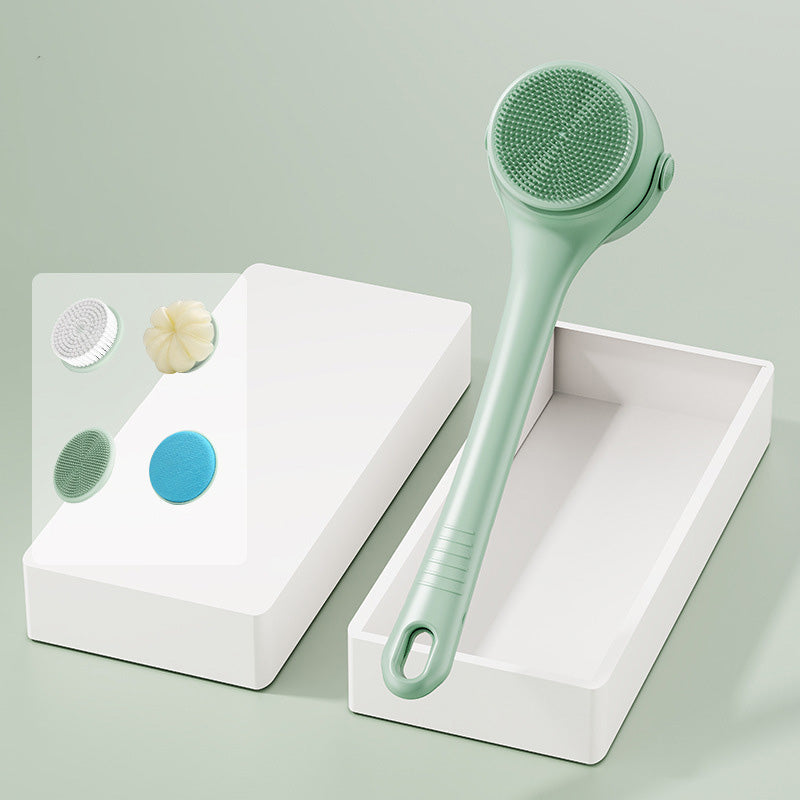 🛁 Spazzola Elettrica Corpo con Manico Lungo IPX7