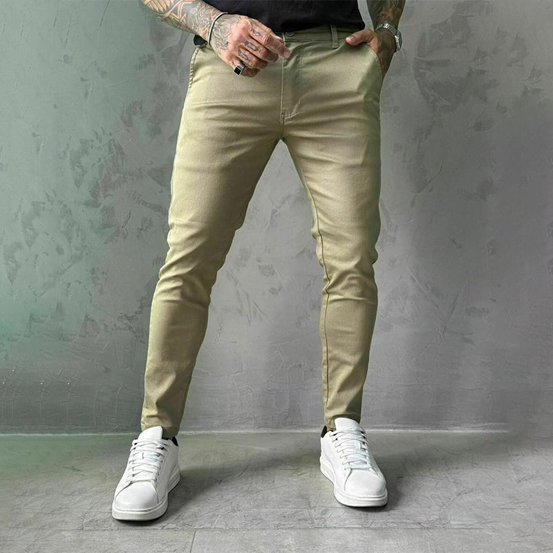 Pantaloni casual slim fit da uomo