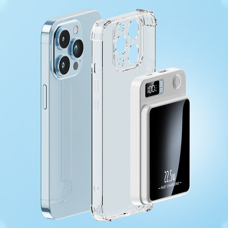 Batteria esterna ultra-sottile da 20.000 mAh, ricarica rapida da 22,5 W