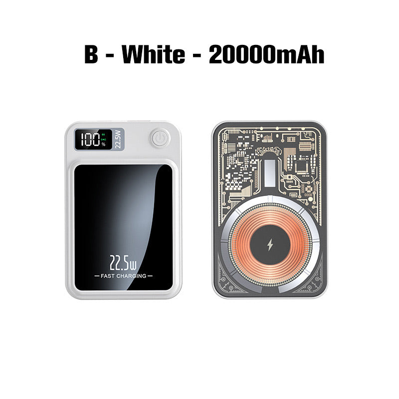 Batterie externe ultra-fine 20 000 mAh, charge rapide 22,5 W