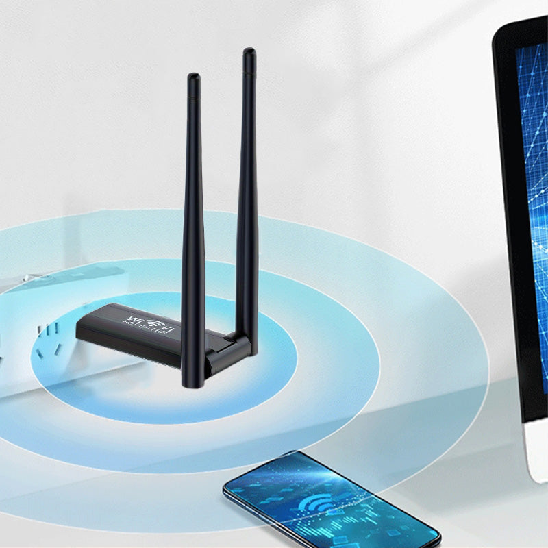 USB-strømforsynt WiFi-signalforsterker