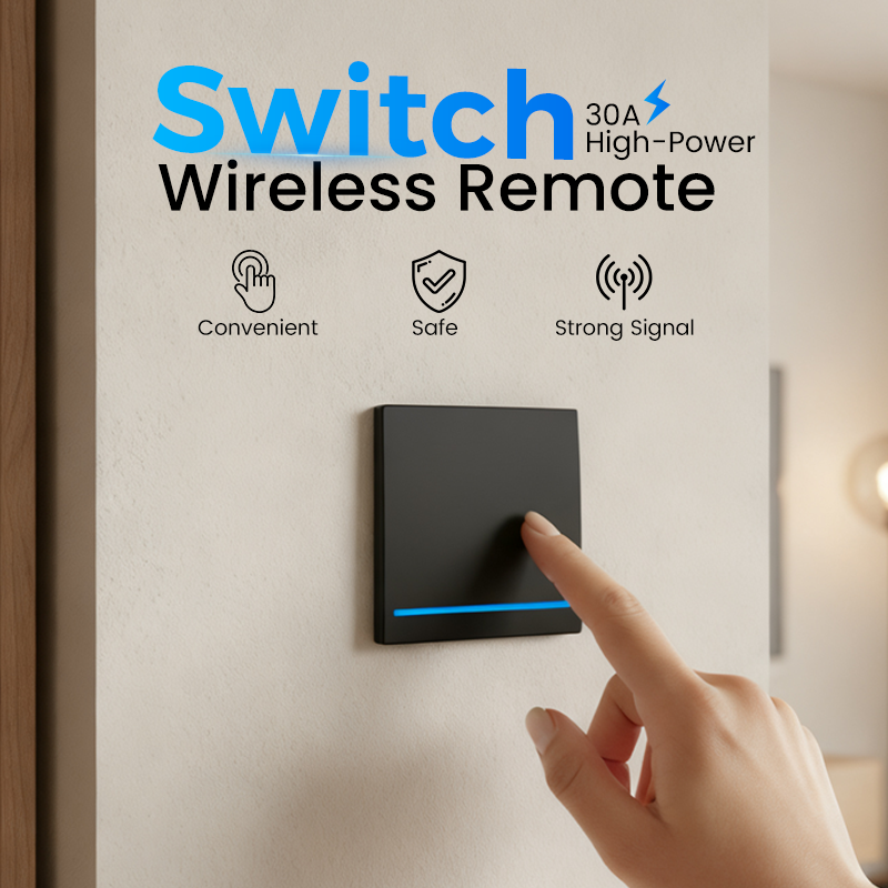 Kit d’interruptor telecomandat sense fil d’alta potència 30