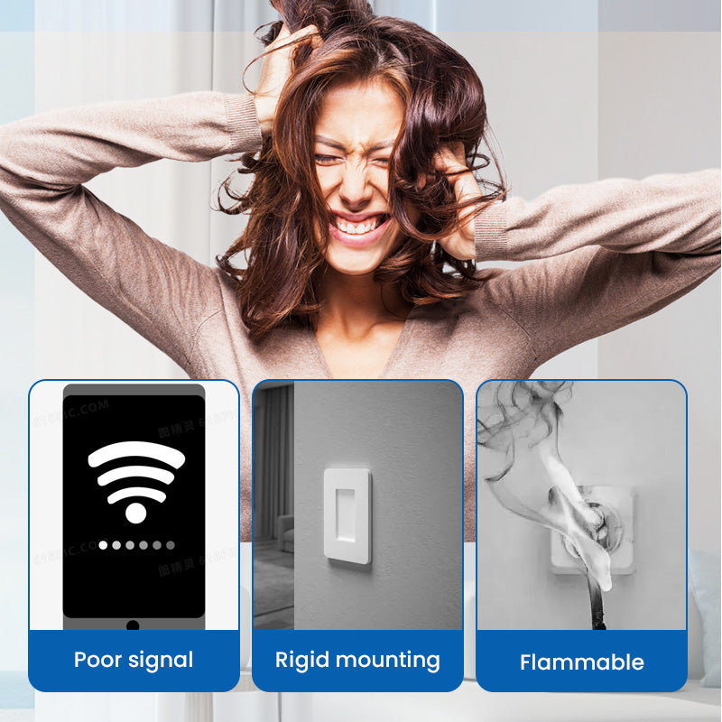Kit d’interruptor telecomandat sense fil d’alta potència 30