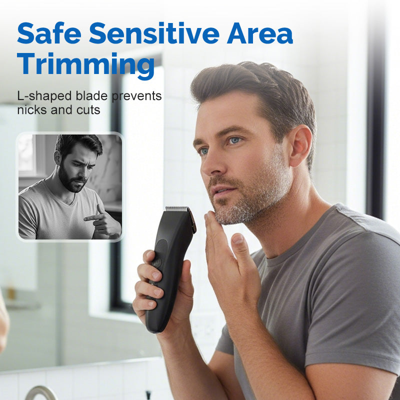 Tondeuse corporelle pour homme avec écran digital