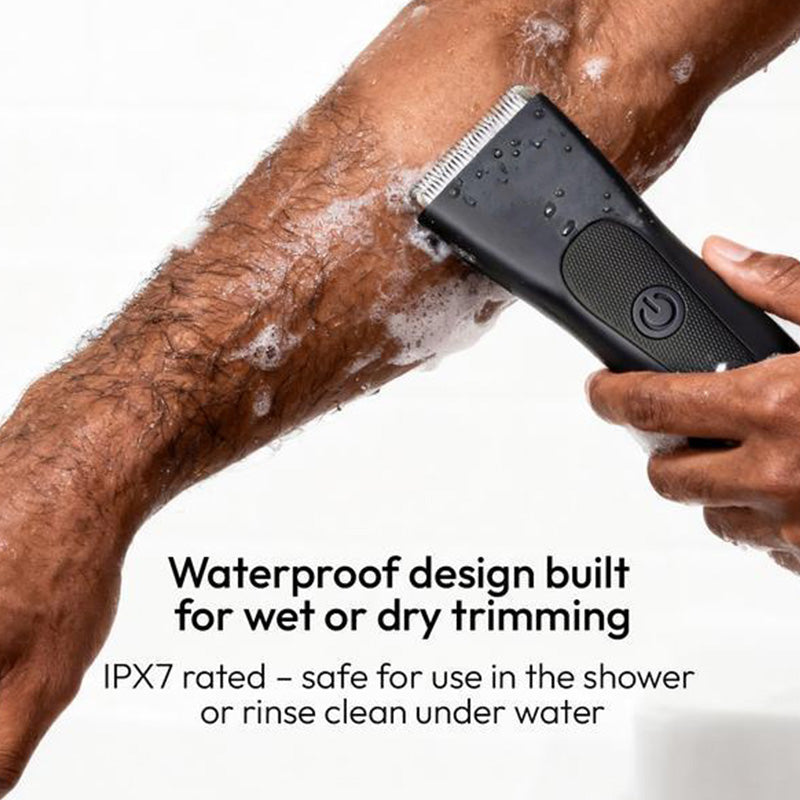 Kroppstrimmer for menn med digitalt display