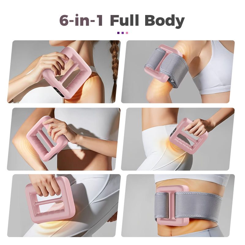 Massatjador vibratori en forma d'anell per a la faja per modelar el cos