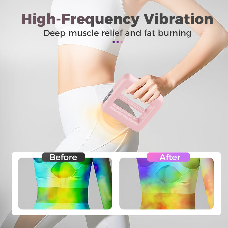 Massatjador vibratori en forma d'anell per a la faja per modelar el cos
