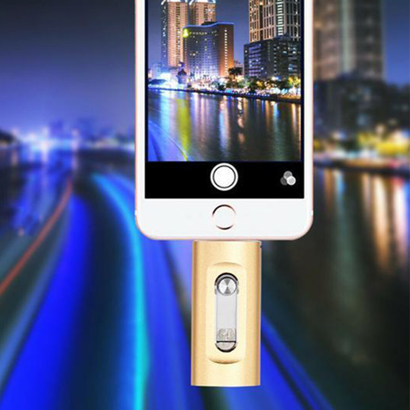 Chiavetta USB ad alta velocità 3 in 1 in metallo