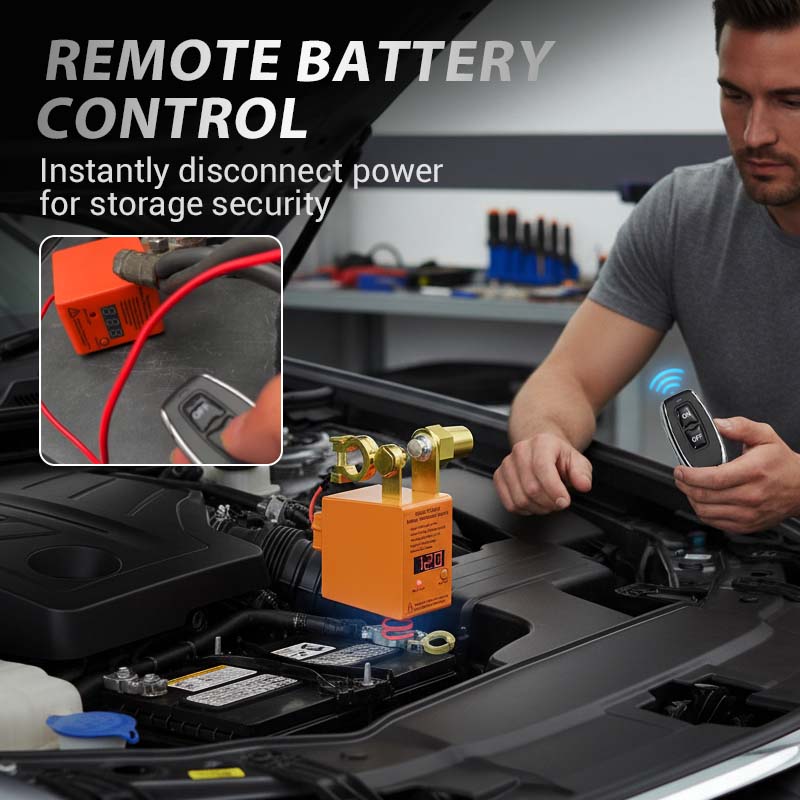 Taglia-batteria per auto telecomandato