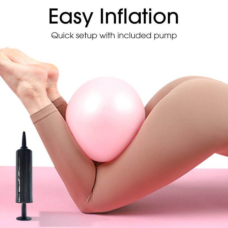 🧘 60 % RABATT! ⚽ Palla Pilates 23 cm (9") – punkteringsfri, med pumpe og perfekt for trening/rehabilitering 💪