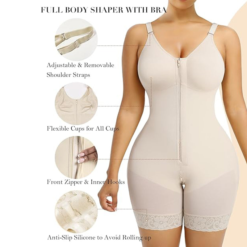 Body reductor per a dona amb ventre pla i glúts tonificats