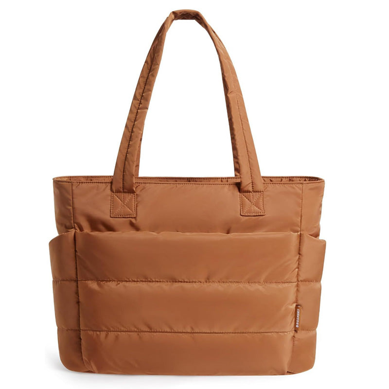 Borsa tote leggera rosa acceso da donna