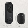 Videocitofono HD wireless con campanello per casa connessa