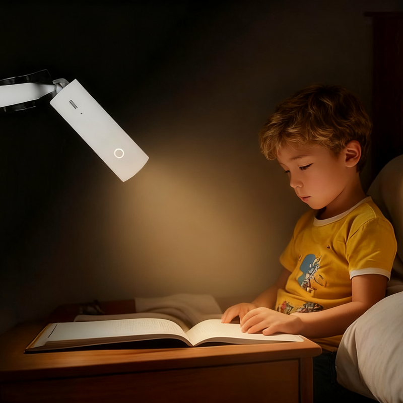 Avtakbar magnetisk skrivebordslampe for øyenkontroll
