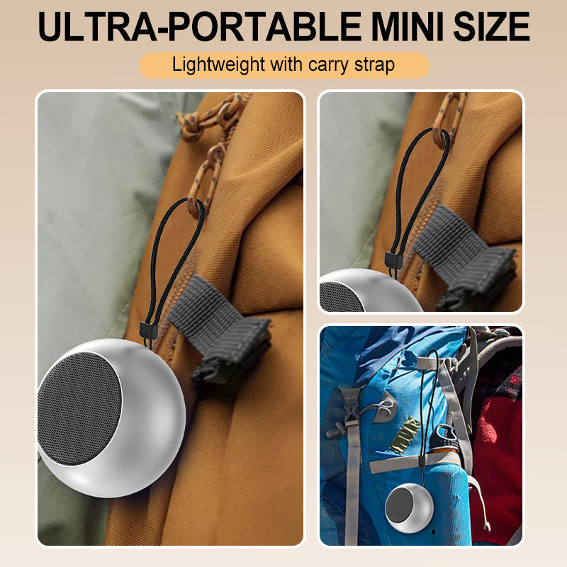 Mini enceinte Bluetooth avec basses puissantes