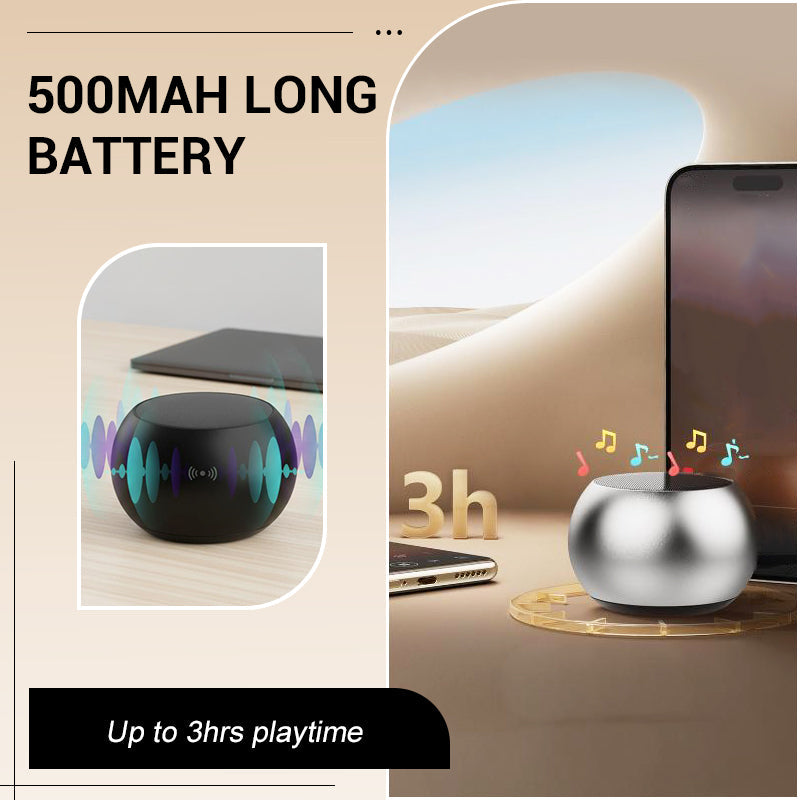 Mini enceinte Bluetooth avec basses puissantes