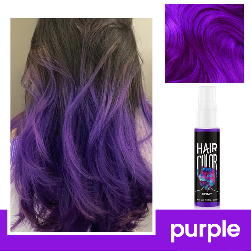 Spray colorant temporaire pour cheveux Botanical Bubble Dye
