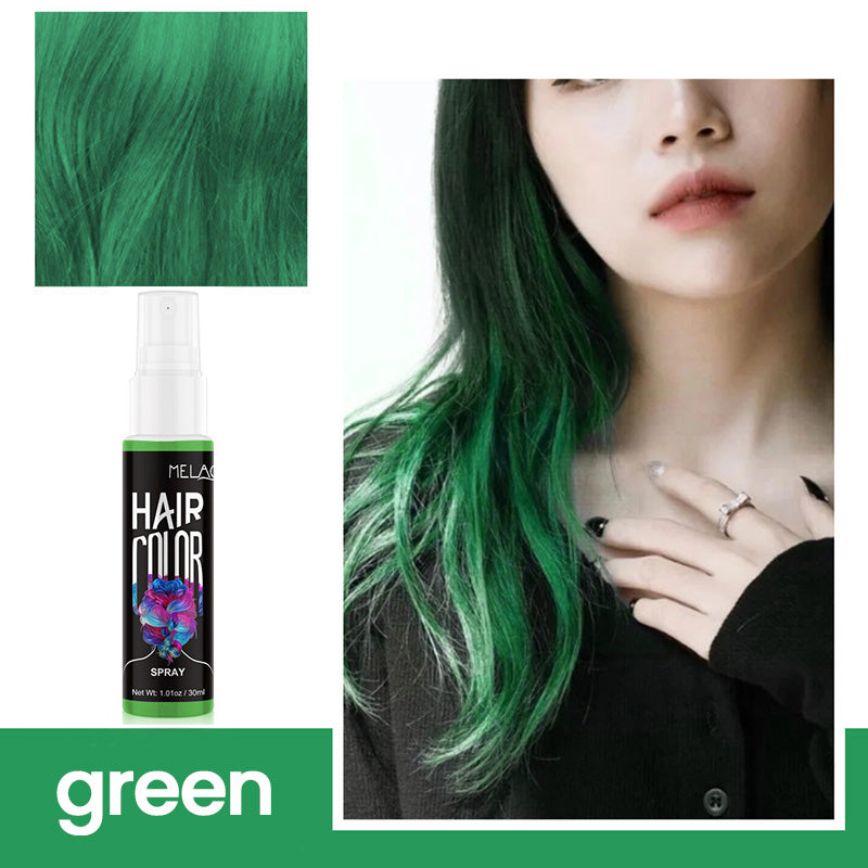 Spray colorant temporaire pour cheveux Botanical Bubble Dye