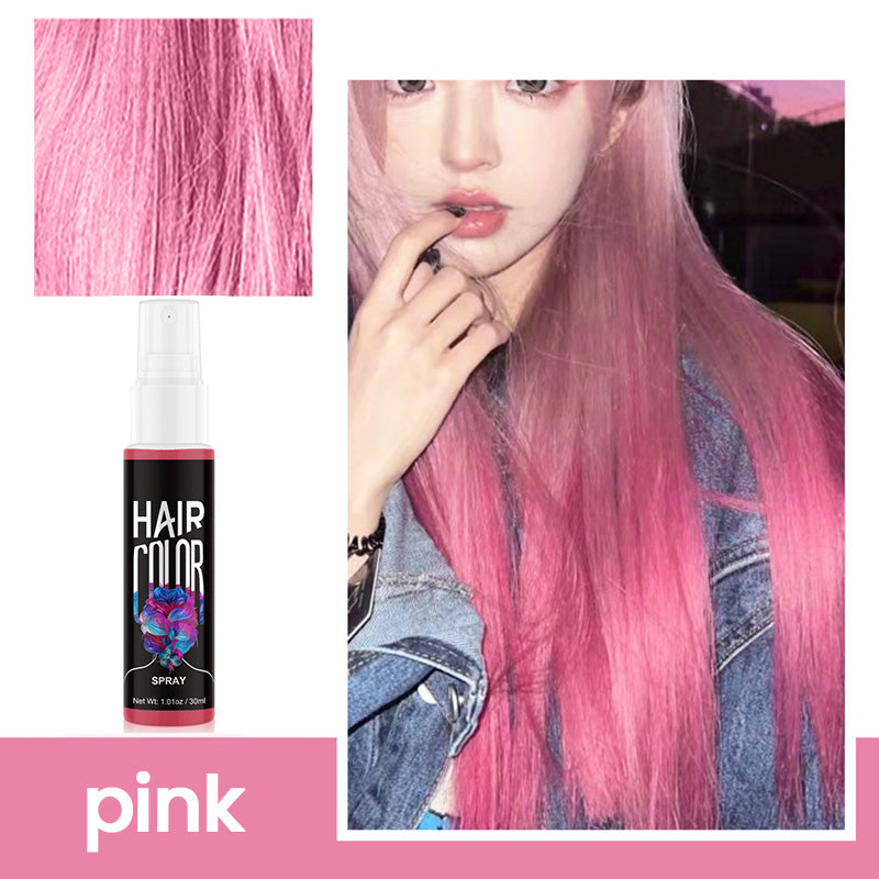 Spray colorant temporaire pour cheveux Botanical Bubble Dye