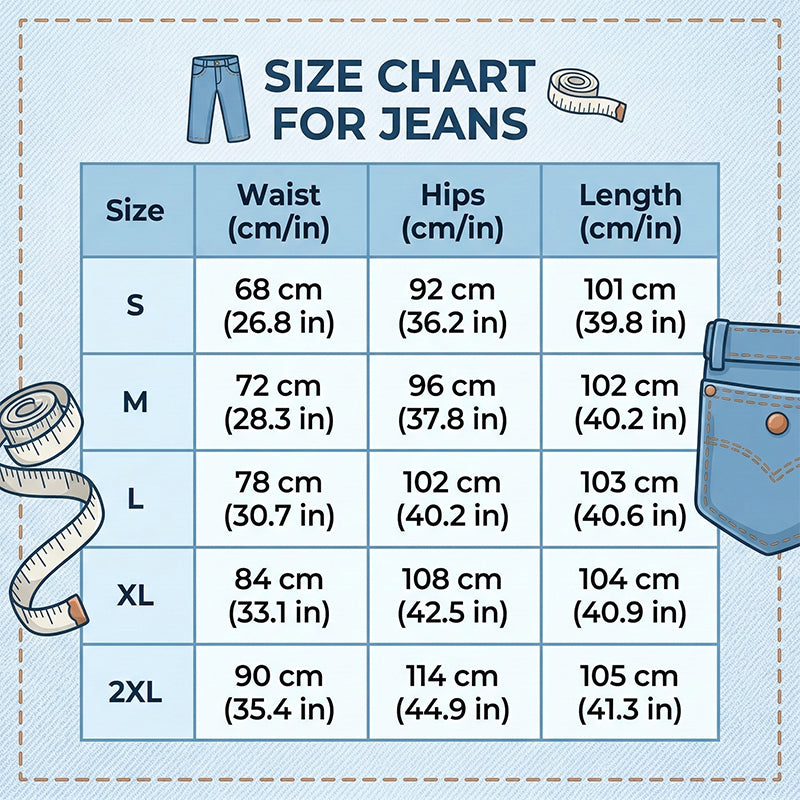 Rette blomstrete jeans