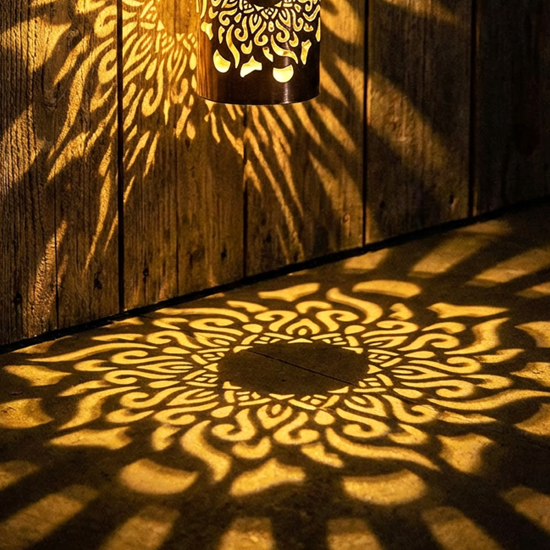 Proyector solar de mandalas