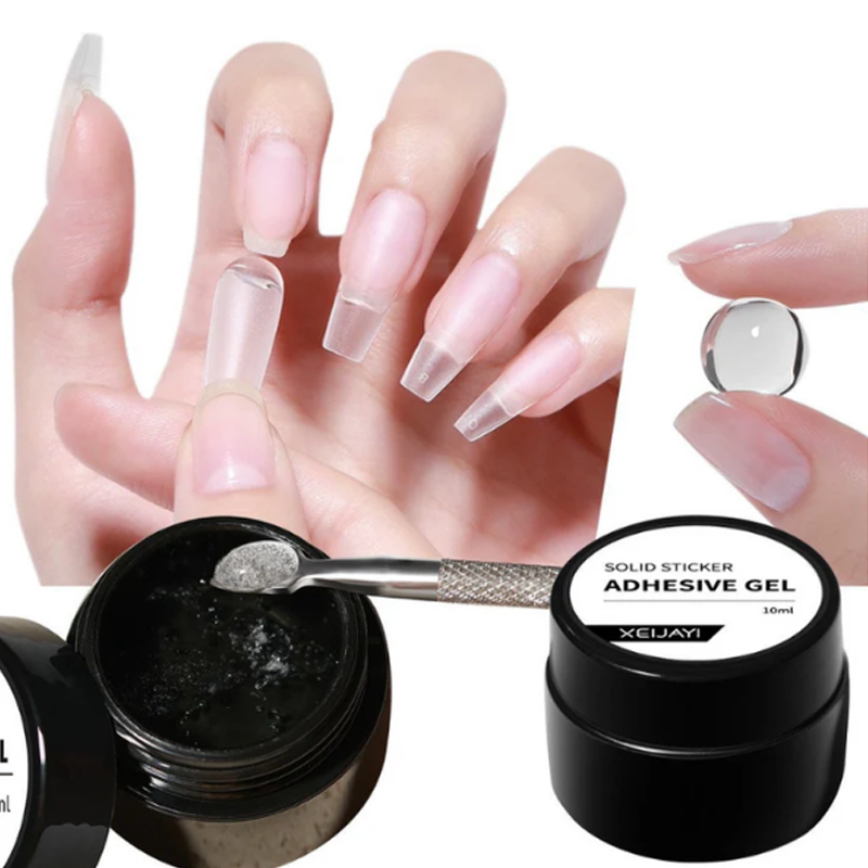 Pegamento en gel para uñas postizas