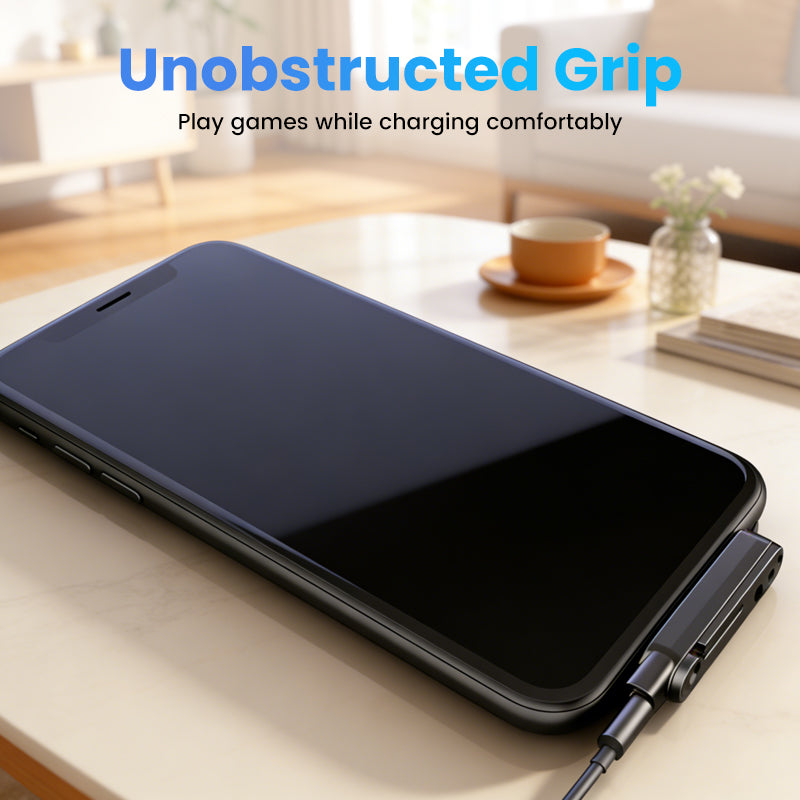 Adaptateur de charge rapide avec support pliable à 360° pour téléphone