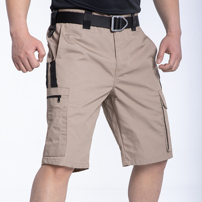 Pantalons curts cargo tàctics multipols per a home