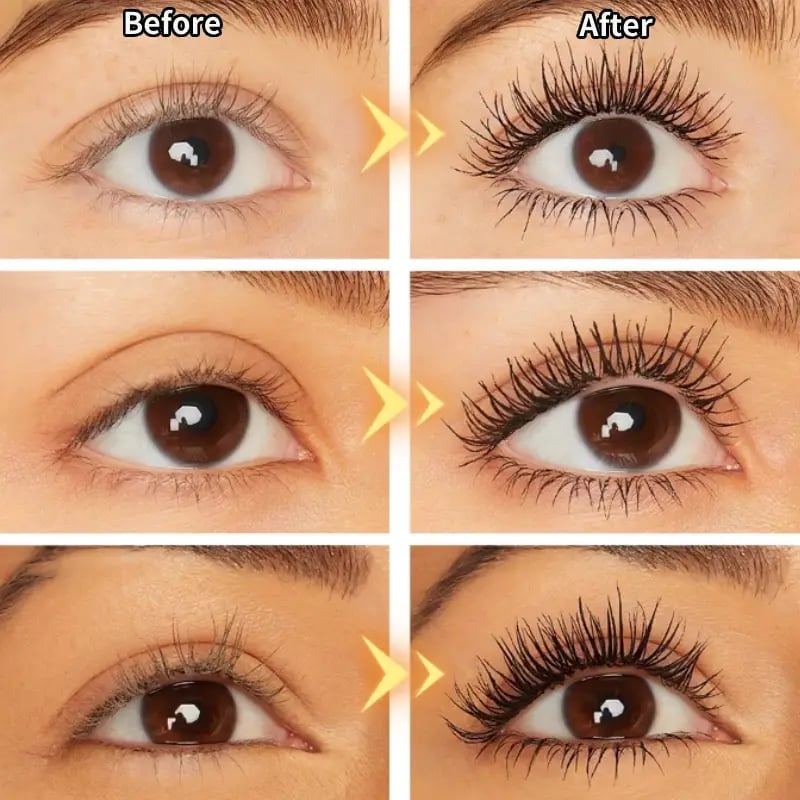 Coppia di mascara tubing nero e marrone
