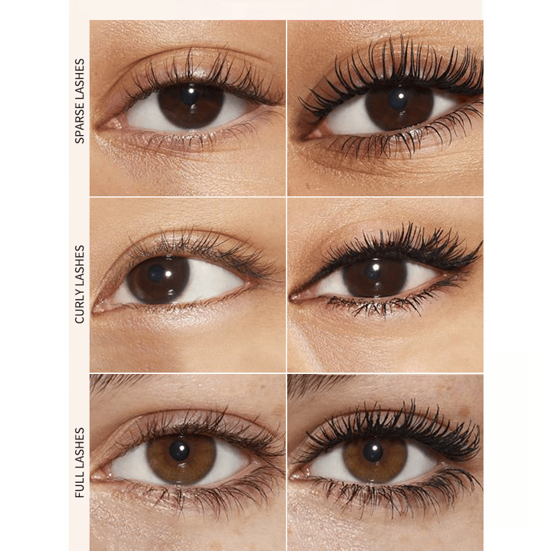 Coppia di mascara tubing nero e marrone