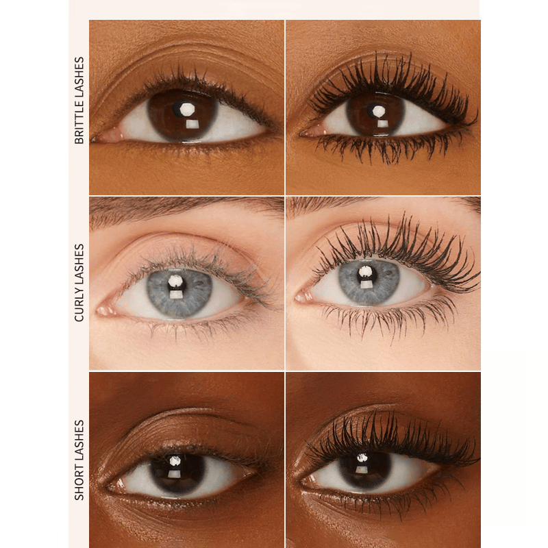 Coppia di mascara tubing nero e marrone