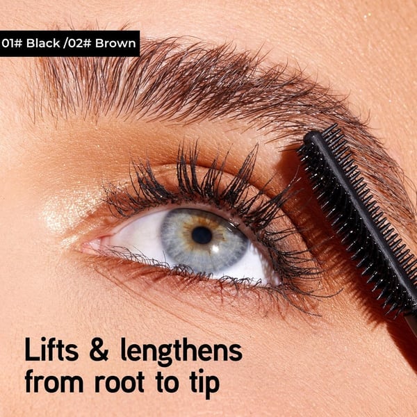 Coppia di mascara tubing nero e marrone