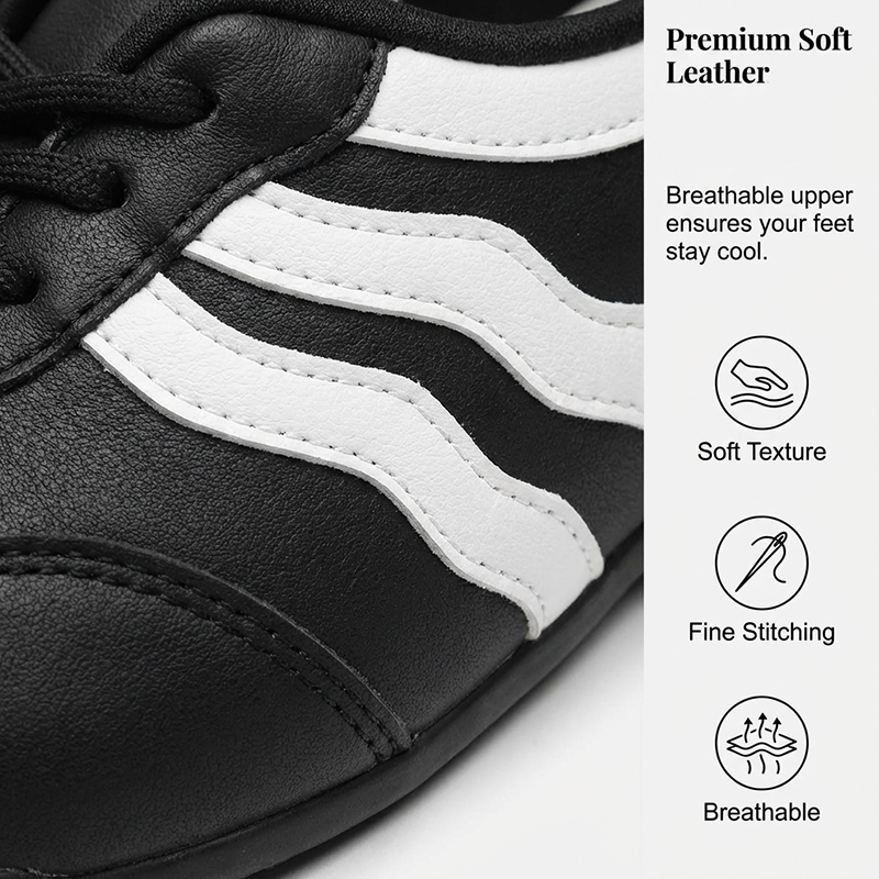 Zapatillas retro a rayas