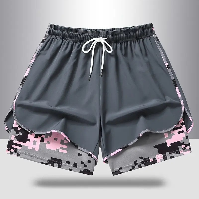 Short sportivi 2 in 1 da donna