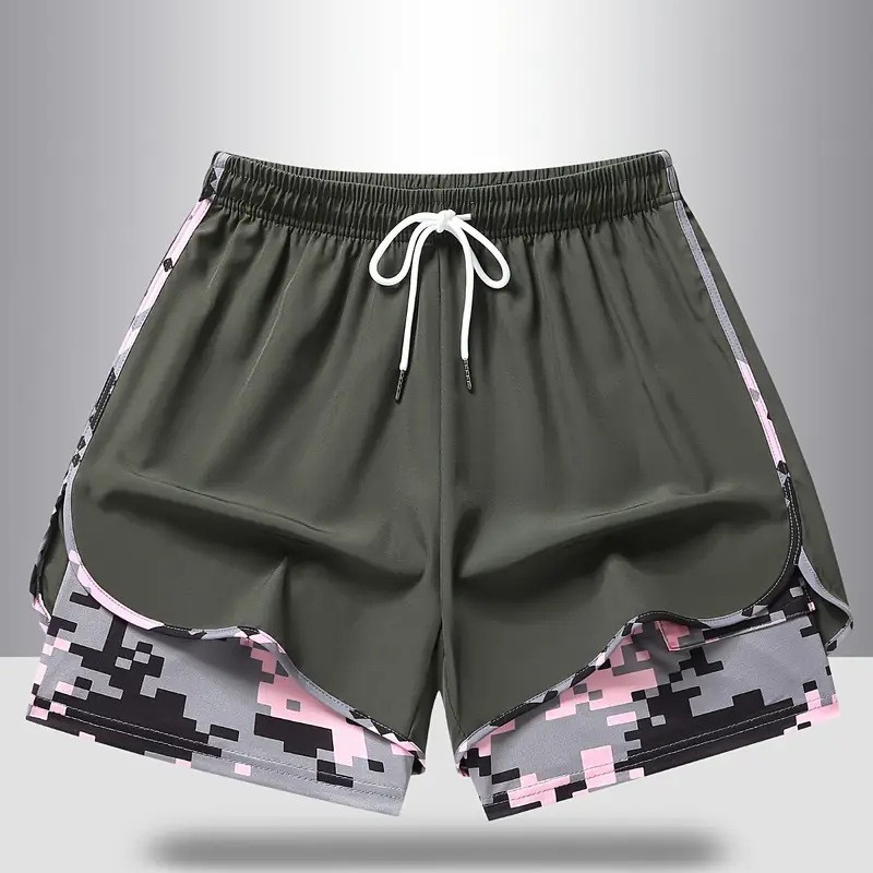 Short sportivi 2 in 1 da donna
