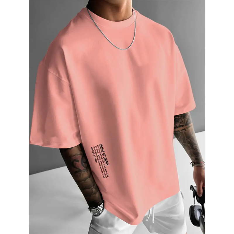 Oversized t-skjorte for menn