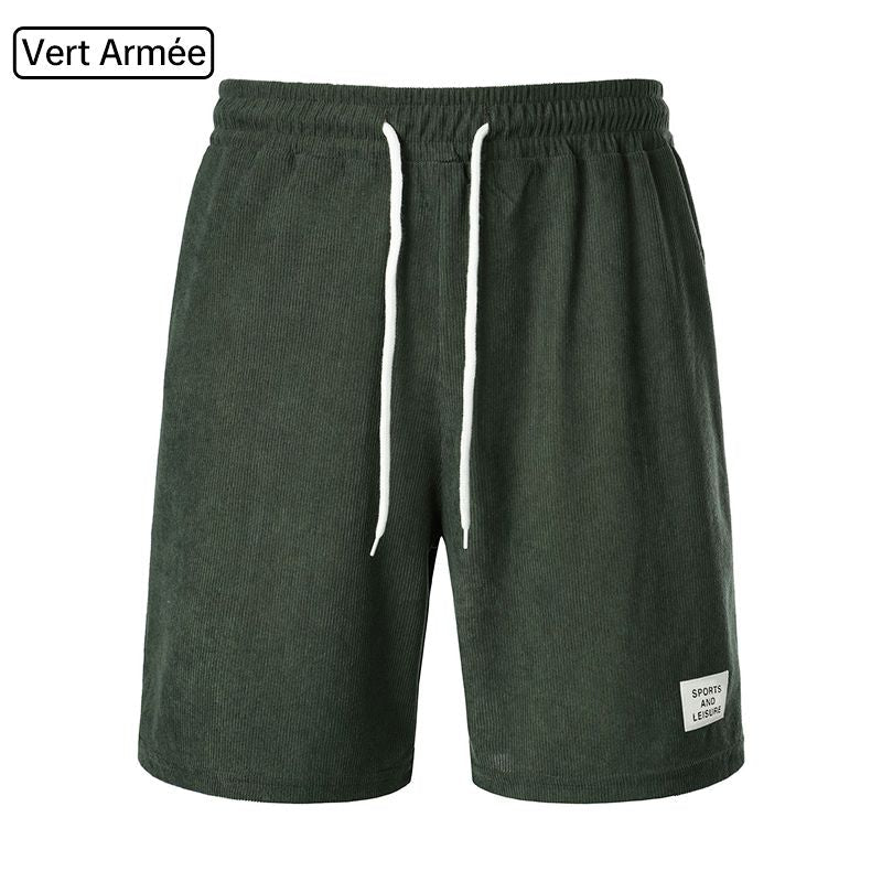 Pantalons curts d'home de cotellà