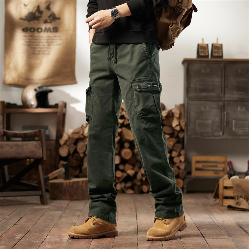 Pantalons cargo tàctics de cotó per a home