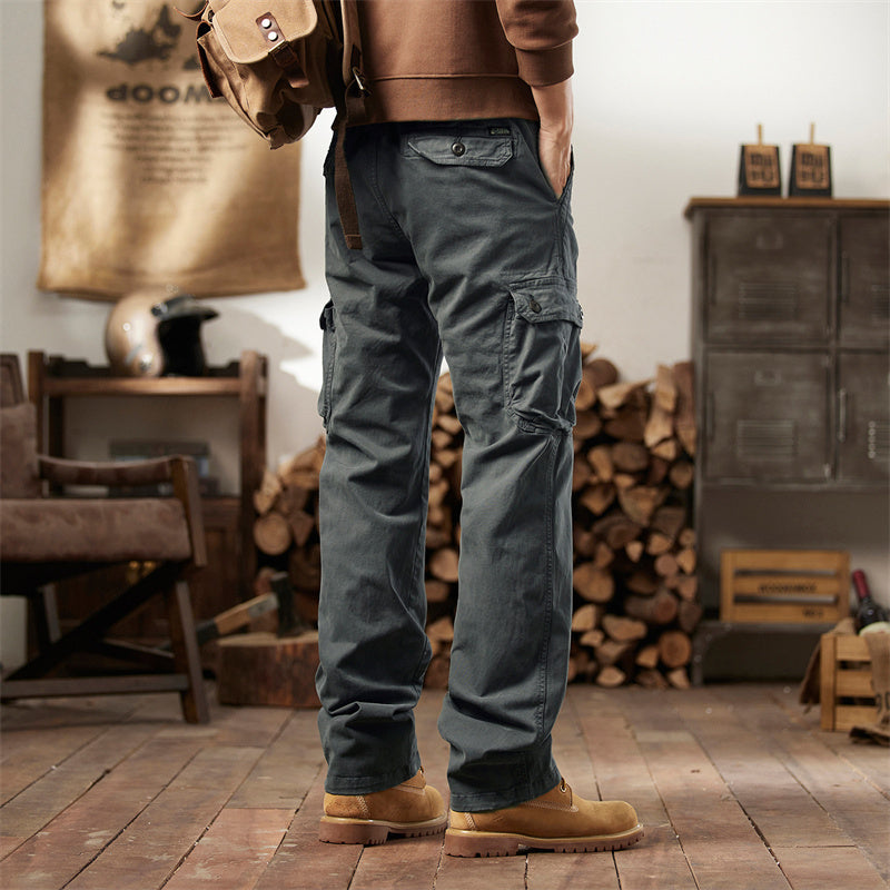 Pantalons cargo tàctics de cotó per a home