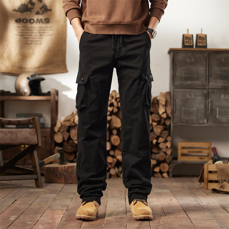 Pantalons cargo tàctics de cotó per a home
