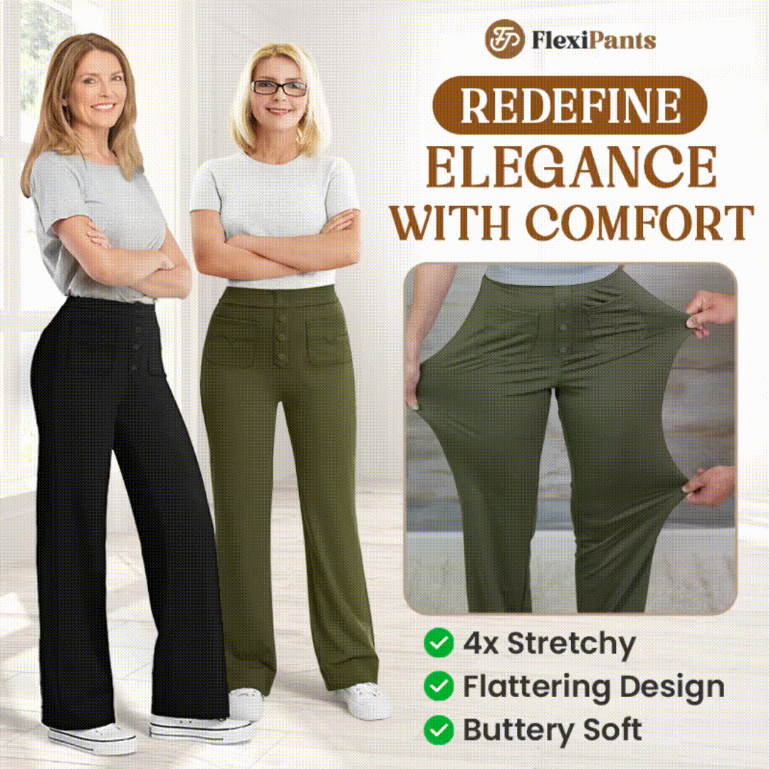 Pantalons elàstics de talp alta per a dona