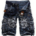 Pantalons curts cargo per a home robusts multipols
