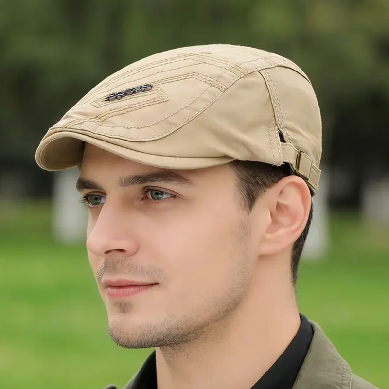 Gorra plana clàssica per a totes les estacions